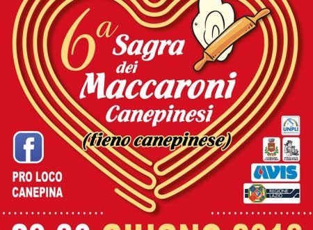 Aspettando la 6ª Sagra dei Maccaroni Canepinesi … 🍝 Aspettando la 6ª Sagra dei Maccaroni Canepinesi … 🍝